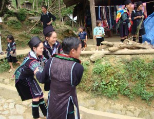 Catching wife of Hmong People
