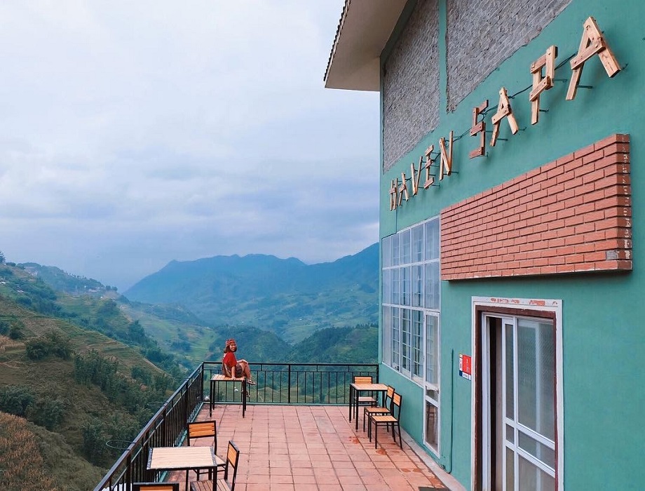 List 6 cafe shops have the most beautiful view Sapa