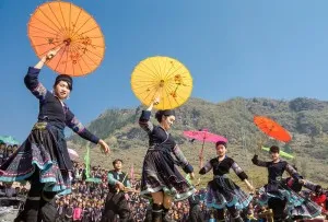 The Sapa Summer Tourism Festival 2017 is held at Sapa town